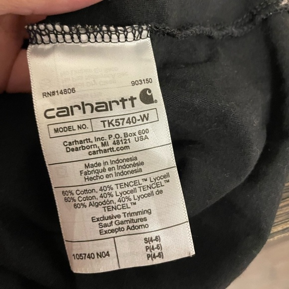 CARHARTT-105740 Relaxed Fit Lightweight Crew Neck T-Shirt - Short Sleeve - Picture 5 of 5